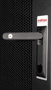Roline Szafa serwerowa Basic 48,26cm 19 cali 42 HE 600x1000 BxT perforowany czarny 7
