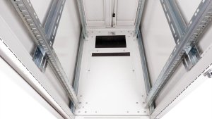 Szafa Roline ROLINE Serverschrank 48,26cm 19Zoll 42 HE 600x1000 BxT grau Plexiglas 2