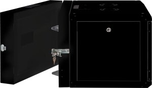 Szafa Roline ROLINE Wandgeh�use Pro 48,26cm 19Zoll 7 HE 600x600 BxT zweiteilig schwenkbar schwarz 3