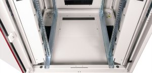 Szafa Roline ROLINE Netzwerkschrank Pro 48,26cm 19Zoll 22 HE 800x800 BxT Glast�r grau 4