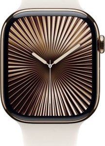Smartwatch Apple Watch 10 GPS + Cellular 46mm Gold Titanium M/L Biały  (MWYY3QF/A) 2