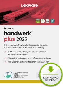 Program Lexware LEXWARE ESD handwerk plus 2025 unbegrenzte Laufzeit Download 1