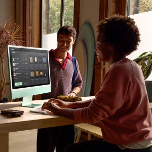 Komputer Apple APPLE 24inch iMac with Retina 4.5K display Apple M4 chip with 10core CPU and 10core GPU 16GB 256GB SSD Pink 5