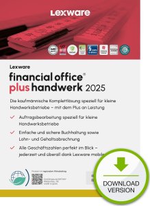Program Lexware LEXWARE ESD financial office plus handwerk 2025 unbegrenzte Laufzeit Download 1