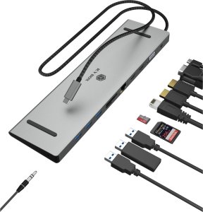 Stacja/replikator Icy Box IB-DK2106a-CPD USB-C (61145) 3