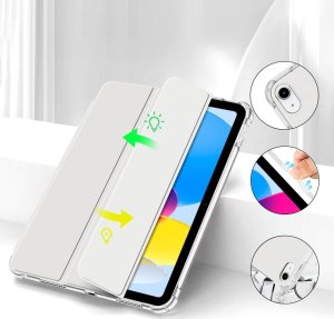 Etui na tablet Tech-Protect SC PEN HYBRID IPAD 10.9 10 / 2022 CRYSTAL SILVER 5
