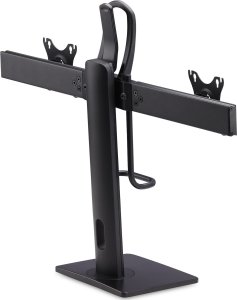 StarTech StarTech 2MC1S-MONITOR-STAND uchwyt / stojak do monitorów 68,6 cm (27") Biurko Czarny 2