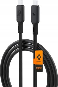 Kabel USB Spigen SPIGEN ARCWIRE PB2203 TYPE-C CABLE PD240W 120CM BLACK 1