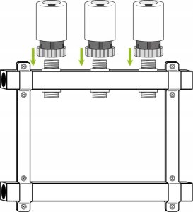 Guzzanti THERMOELECTRIC ACTUATOR AURATON VELA 7