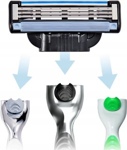 Gillette Mach3 8pcs + Mach3 gel 200ml 7