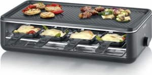 Grill elektryczny Severin Severin RG 2365 grill raclette 8 os. 1300 W Czarny 1