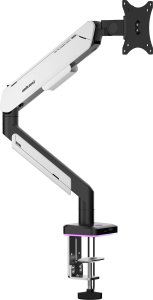 Anda Seat Uchwyt do monitora regulowany obrotowy Stealth II PRO RGB 17"- 42" biały 3