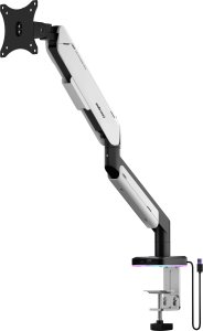 Anda Seat Uchwyt do monitora regulowany obrotowy Stealth II PRO RGB 17"- 42" biały 8