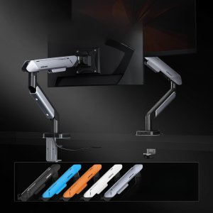 Anda Seat Uchwyt do monitora regulowany obrotowy Stealth II PRO 17"- 42" titanium 12