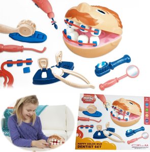 Gazelo Zestaw masa plastyczna Dentysta zestaw Magic Dough 1