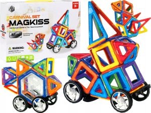 Pegaz Toys Klocki Magnetyczne Konstrukcyjne MagKiss 36 elementów 1