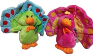 Axiom Maskotka przytulanka Paw Kropeczka 25 cm 1