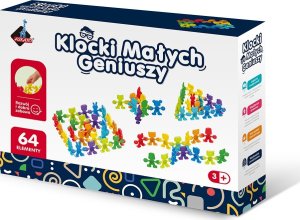 Askato Klocki małych geniuszy Liczmany 64 elementy 6