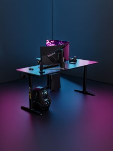 Biurko Anda Seat Biurko gamingowe stół komputerowy Anda Seat Wind Seeker Black 13