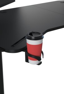 Biurko Anda Seat Biurko gamingowe stół komputerowy z elektryczną regulacją wysokości LED Anda Seat Shadow Warrior Black 4