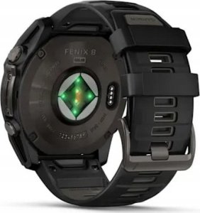 Zegarek sportowy Garmin Fenix 8 Solar Sapphire Czarny  (010-02907-11) 2