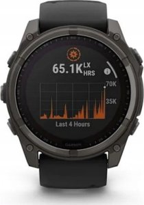 Zegarek sportowy Garmin Fenix 8 Solar Sapphire Czarny  (010-02907-11) 3