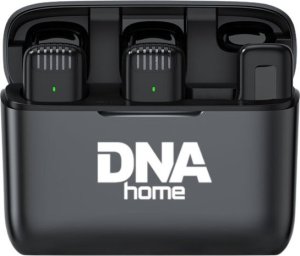 Mikrofon DNA DNA ICM1 zestaw do nagrywania dźwięku na smartfon 2x mikrofon bezprzewodowy krawatowy odbiornik USB-C adapter Lightning 5
