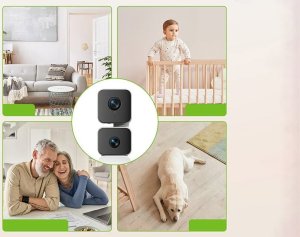 Kamera IP Gosund Inteligentna kamera WiFi podwójna PC12 (1920x2160 H.265, Tuya) 8