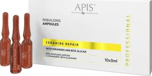 Activeshop Apis CERAMIDE REPAIR Odbudowujące ampułki z ceramidami i beta glukanemi 10 x 3 ml 1