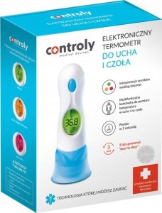 Controly 7323 TERMOMETR DO UCHA I CZOŁA IT-901 9