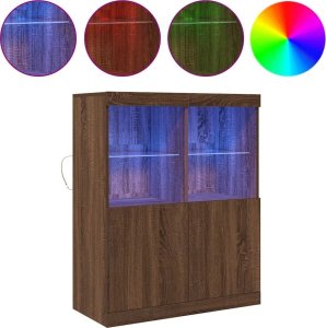 vidaXL Szafka brązowy dąb 81x37x100 cm 2