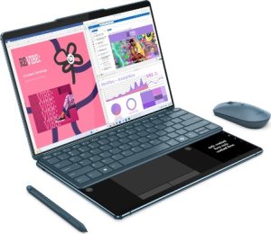 Laptop Lenovo LENOVO YOGA BOOK 9 INTEL ULTRA 7 155U/2X 13.3" 2.8K (2880X1800) OLED 400NITS GLOSSY / ANTI-FINGERPRINT, 100% DCI-P3, 60HZ, EYESAFE®, DOLBY VISION®, DISPLAYHDR? TRUE BLACK 500, GLASS, TOUCH/32GB/1TB SSD/W11P/ENG (TIDAL TEAL) 1
