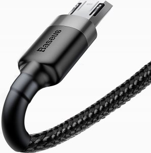 Kabel USB Baseus USB-A - microUSB 1 m Czarny 5