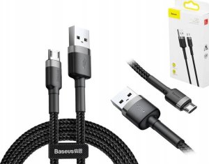Kabel USB Baseus USB-A - microUSB 1 m Czarny 9