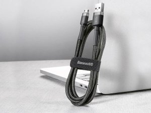 Kabel USB Baseus USB-A - microUSB 1 m Czarny 10