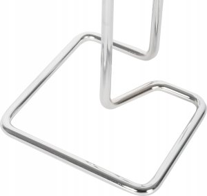 Sepio Stojak na papier srebrny z dodatkowym miejscem na papier nowoczesny stylowy 5