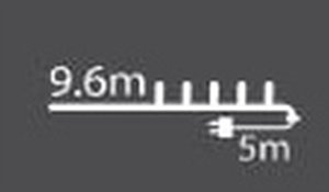 Lampki choinkowe Coen Bakker Lampki choinkowe łańcuch świetlny 96 led rgbw z pilotem 7