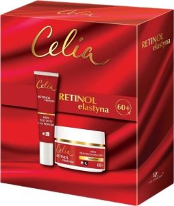 Celia Celia Retinol Elastyna krem do twarzy 60+ 50ml + krem pod oczy i na powieki 15ml 1