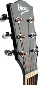 V-Tone V-TONE VEAG1 CE BK gitara elektroakustyczna 4/4 dreadnought cutaway czarna 10