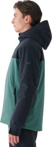 Kurtka narciarska męska 4f Kurtka narciarska męska 4F M579 zielono-czarna 4FWAW24TTJAM579 46S L 4