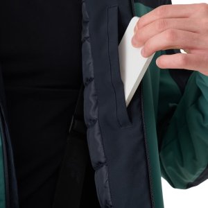 Kurtka narciarska męska 4f Kurtka narciarska męska 4F M579 zielono-czarna 4FWAW24TTJAM579 46S L 6