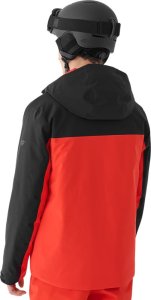 Kurtka narciarska męska 4f Kurtka narciarska męska 4F M579 czerwona 4FWAW24TTJAM579 62S 2XL 3
