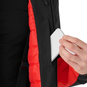 Kurtka narciarska męska 4f Kurtka narciarska męska 4F M579 czerwona 4FWAW24TTJAM579 62S 2XL 5