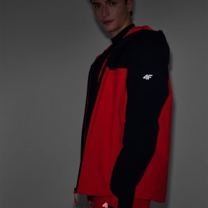 Kurtka narciarska męska 4f Kurtka narciarska męska 4F M579 czerwona 4FWAW24TTJAM579 62S 2XL 9