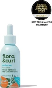 Maui Moisture FLORA&amp;CURL_Coconut Mint Scalp Refresh Pre-Shampoo Oil olej do włosów 100ml 2