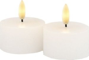 Philips Sirius Sille Ładowalna świeczka LED typu tealight Ø: 6 cm 2 szt. - Biały 1