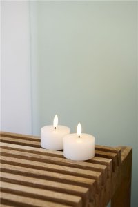 Philips Sirius Sille Ładowalna świeczka LED typu tealight Ø: 6 cm 2 szt. - Biały 2