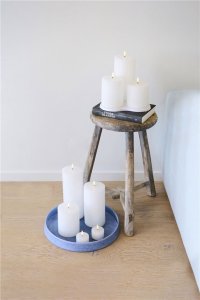 Philips Sirius Sille Ładowalna świeczka LED typu tealight Ø: 6 cm 2 szt. - Biały 3