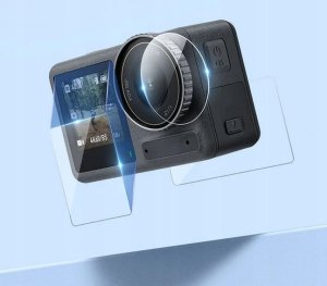 Telesin Osłona Ochronna Ochrona na 2x Ekran Obiektyw DJI OSMO ACTION 5 PRO / TELESIN S6-FLM-10TDJ 7