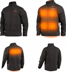 Kurtka męska Milwaukee MILWAUKEE.HEATED JACKET M12HJBL5-0(L) BLACK 11